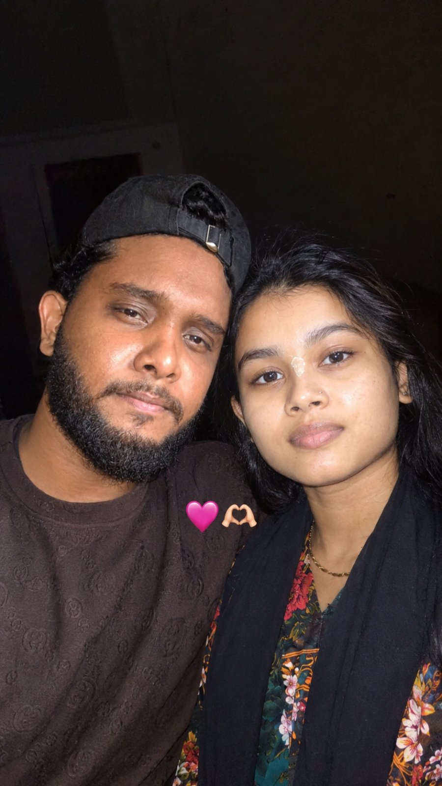 AI Couple Selfie Prompt: Create a Realistic iPhone Flash Selfie from 2 Photos