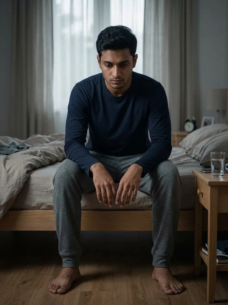 Emotional Bedside Portrait Realistic AI Prompt