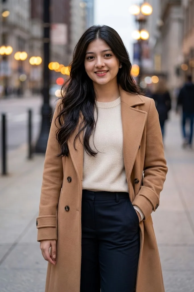Early Evening Street Style Gemini AI Prompt