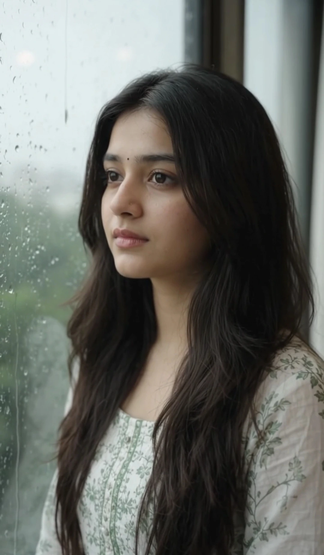 Flow AI Rainy Window Emotional Reel Prompt